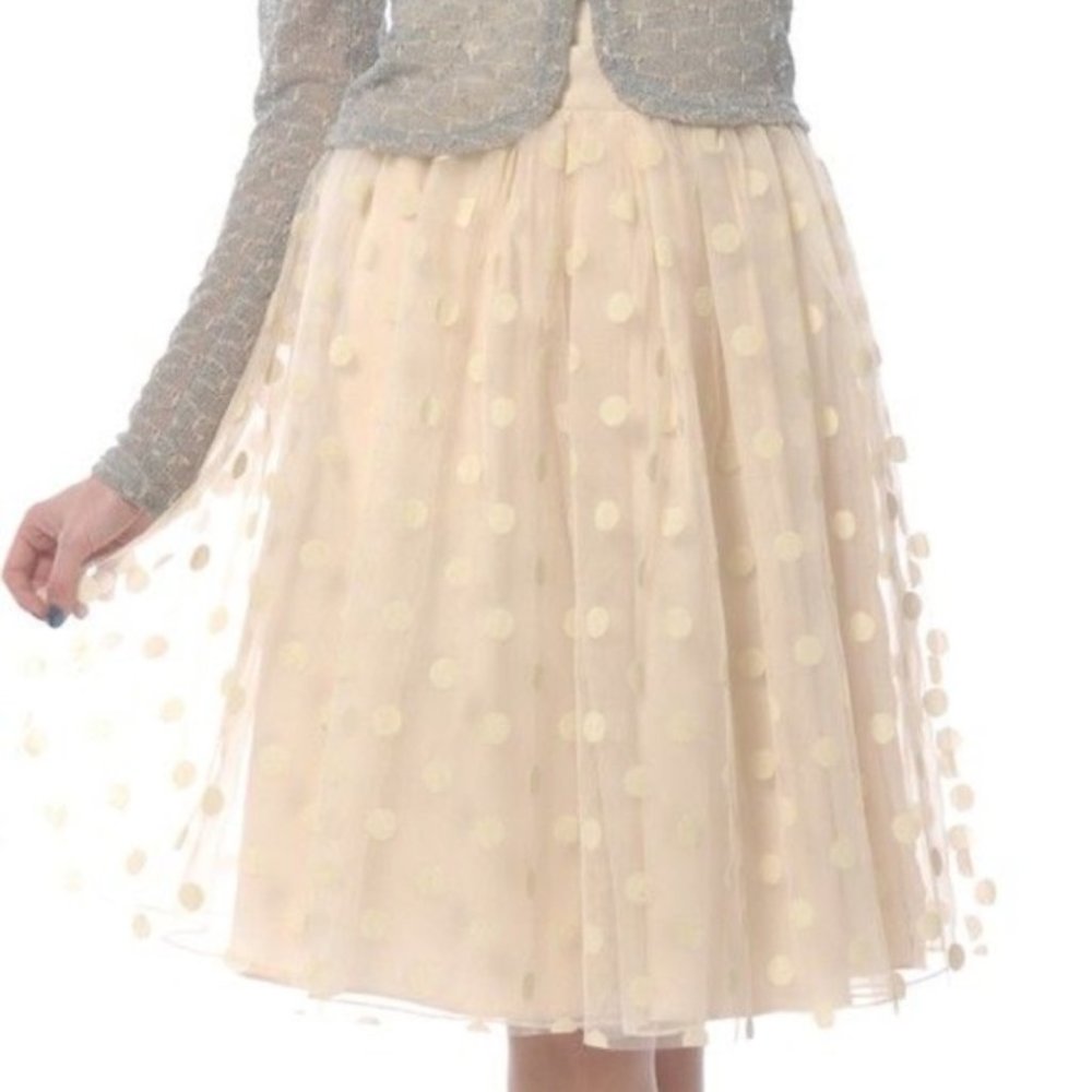 NWT Ryu Tulle Polkadot Skirt - size M